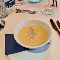 Pastinakensuppe at Sonnenberg Health Hotel in Schwellbrunn