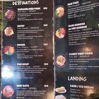 Menu at My Little Warung in Valence