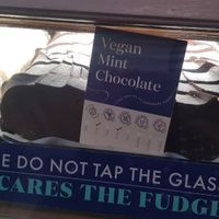 Mint chocolate fudge #Veganuary at Fudge Kitchen in York