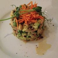Raw / Vegan Olivier Salad - very delicious at Nebos in Kyiv