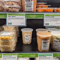 Some of the vegan prepared food selection at GreenStar Food Co-op - Cascadilla St in Ithaca