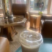 Triple shot espresso, iced with oat milk and a dash of cane sugar. 🤤  at Unataza Coffee in Dayton