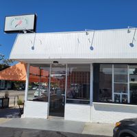 Outside at Maciel's Plant-Based Butcher & Deli in Los Angeles