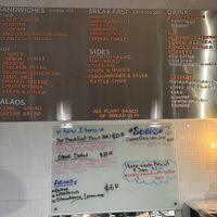 Menu  at Maciel's Plant-Based Butcher & Deli in Los Angeles