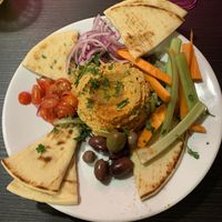 Paprika Hummus  at Jambo Cafe in Santa Fe