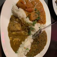 Combination Plate.  at Jambo Cafe in Santa Fe