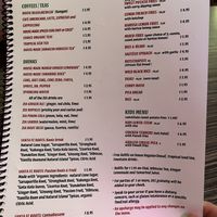 Menu continued…   at Jambo Cafe in Santa Fe