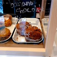 Muffins 😋 at Guilder Cafe at Powell's City of Books in Portland