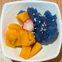 Mango Sticky Rice at Farmhouse Kitchen Thai Cuisine - SE Hawthorne in Portland