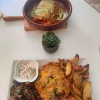 Lasaña sin gluten y quiche de brócoli y tofu at Ingrediente Secreto in Badalona