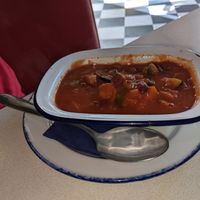 Vegan chilli at Zaks - Waterside in Norwich