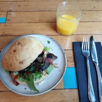 Mushroom bun at Het Magazijn in Dordrecht