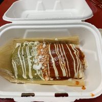 Bomb vegan tamales!!  at PIA in New York City