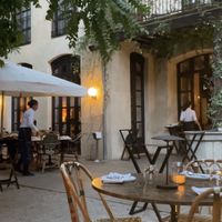 The garden  at Botànic in Mallorca