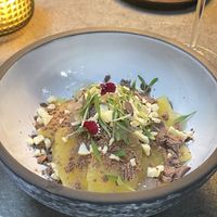 Pineapple dessert   at Botànic in Mallorca