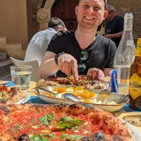   at La Napoletana in Taormina