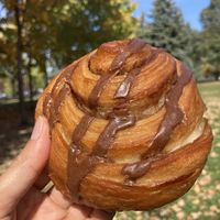 Brioche à la cannelle !!   at Boulangerie Jarry in Montreal