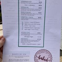 Great vegan menu!  at North Gateway in Inverness