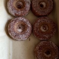 apple cider donuts  at My Vegan Baker in Lancaster