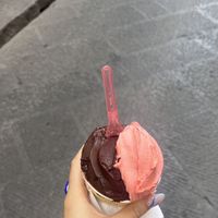 €5 worth   at Gelateria Dei Neri in Florence