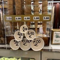   at Gelateria Dei Neri in Florence