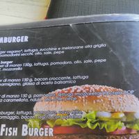 Burgers menu at Italianicius in Giardini-naxos