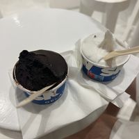   at Snow Pure Ice Cream in Mykonos