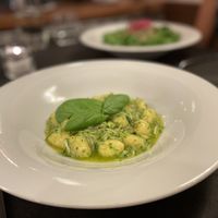 Courgette gnocchi   at Nonna Nini in Assisi
