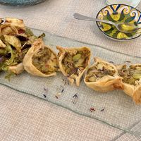 Samosas   at Nonna Nini in Assisi