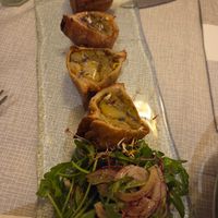 Samosas at Nonna Nini in Assisi