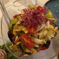 Salad at Nonna Nini in Assisi