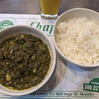 Alo Palak (30.000 COP) - 4/5 at Chapati Halal in Medellin