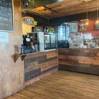 Super cute vibe and service. Had to take one of the entrees home and they deconstructed it so that it would travel. Simply awesome!  at End of the Line Cafe in Pensacola