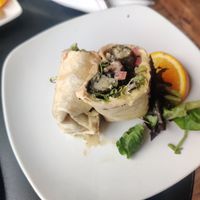 Mediterranean Wrap at End of the Line Cafe in Pensacola