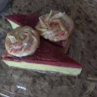Strawberry Lemon Cheesecake at End of the Line Cafe in Pensacola
