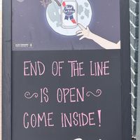 (They don’t really serve Pabst — I think) #Veganuary at End of the Line Cafe in Pensacola