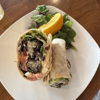 Mediterranean wrap  at End of the Line Cafe in Pensacola