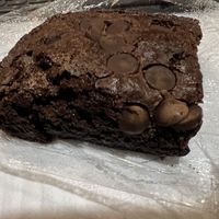 Brownie (very good)  at End of the Line Cafe in Pensacola