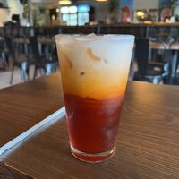 Thai tea (super yummy)  at End of the Line Cafe in Pensacola