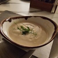 Coliflower soup at Bemata 2 in Belgrade