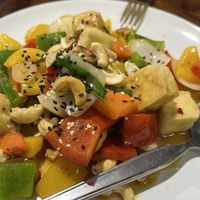   at Chada Vegetarian Restaurant in Chiang Mai