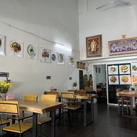 Inside of restaurant  #Veganuary at Chada Vegetarian Restaurant in Chiang Mai