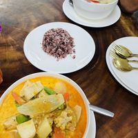 Rice is 15THB  at Chada Vegetarian Restaurant in Chiang Mai