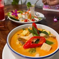   at Chada Vegetarian Restaurant in Chiang Mai