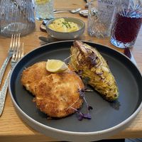 Celerie-Schnitzel  at Gasthaus Spitzer in Au In Der Hallertau