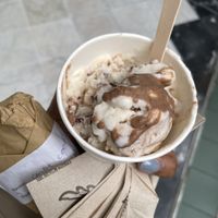 Cinnamon frosted bun   at Dae Ice  Cream in Dublin