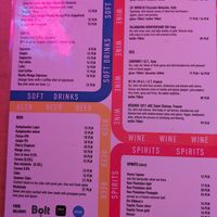 menu at Boca Boca Vegan Guilty Pleasure in Warsaw