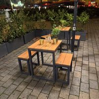 Outside seating.  at Peter Pane - Neue Promenade in Berlin