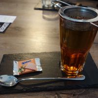 "Creme brulée" rooibos tea at Bistro La Cucina Verde in Saarbrucken