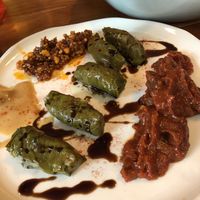 Vine leaves  at The Gallery Wine & Tapas Bar in Westport